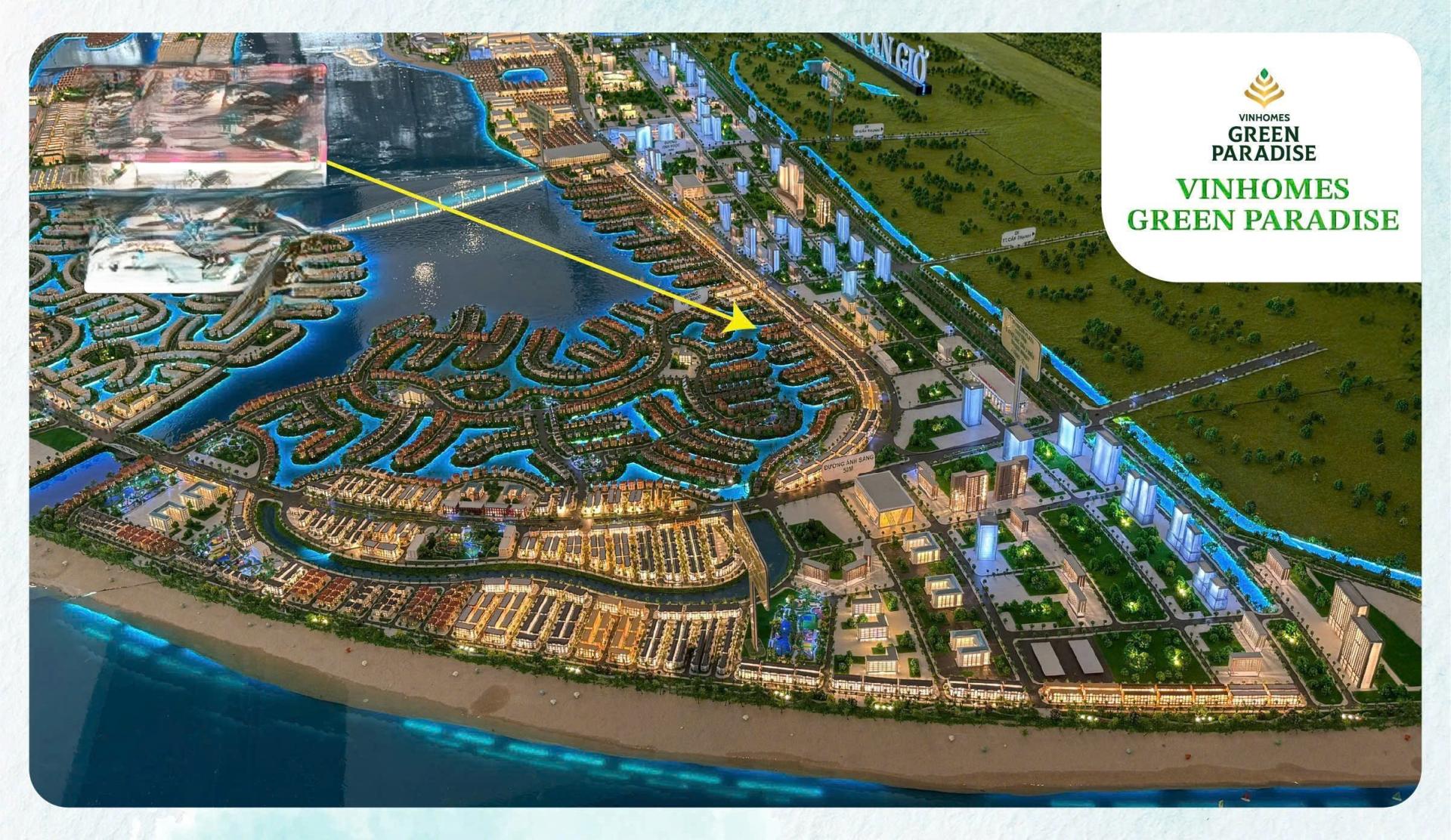 Vị trí Căn Hộ Khu B Vịnh Ngọc
